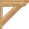 Ekena Millwork Traditional Slat Rough Sawn Outlooker, Western Red Cedar, 8"W x 28"D x 28"H OUT08X28X28TRA06RWR - alternate 2
